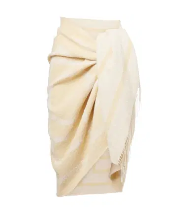 Toteme Monogram cotton-blend jacquard scarf | Thumbnail 1