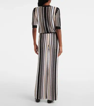 Missoni Striped cotton-blend straight pants | Thumbnail 4