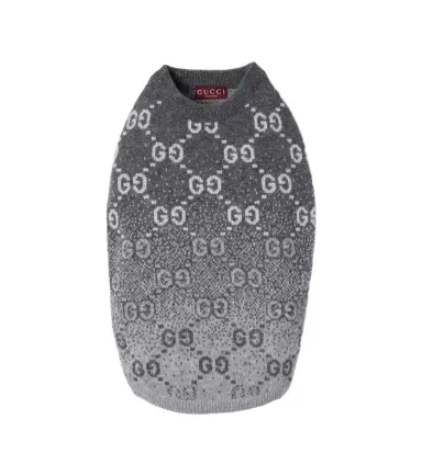 Gucci Wool jacquard dog sweater | Thumbnail 1
