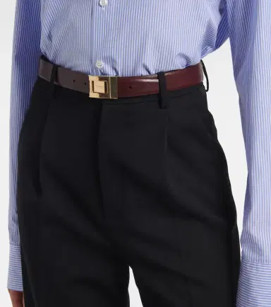 Saint Laurent La 76 leather belt | Thumbnail 2 Saint Laurent La 76 leather belt | Thumbnail 2