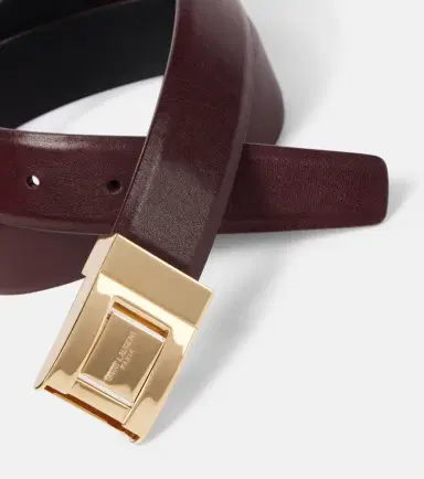 Saint Laurent La 76 leather belt | Thumbnail 3 Saint Laurent La 76 leather belt | Thumbnail 3
