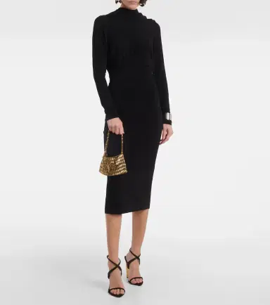Saint Laurent Evening Mini embroidered shoulder bag | Thumbnail 6 Saint Laurent Evening Mini embroidered shoulder bag | Thumbnail 6