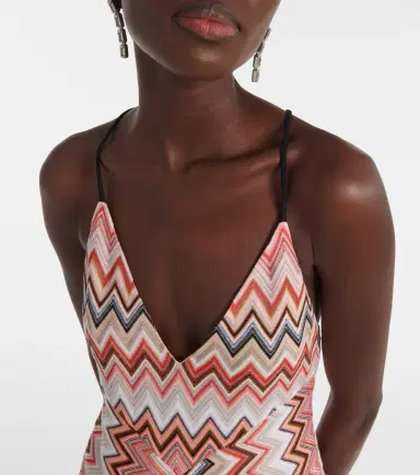 Missoni Zig Zag cotton-blend maxi dress | Thumbnail 2