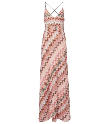 Missoni Zig Zag cotton-blend maxi dress | Thumbnail 1