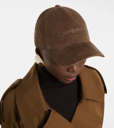 Saint Laurent Corduroy baseball cap | Thumbnail 4 Saint Laurent Corduroy baseball cap | Thumbnail 4