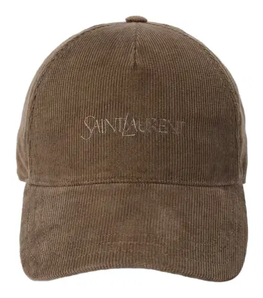 Saint Laurent Corduroy baseball cap | Thumbnail 1 Saint Laurent Corduroy baseball cap | Thumbnail 1