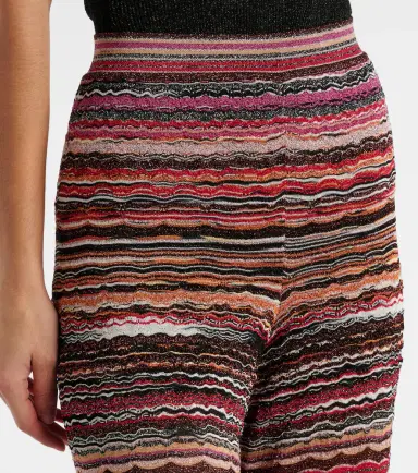 Missoni Zigzag striped lamé flared pants | Thumbnail 5 Missoni Zigzag striped lamé flared pants | Thumbnail 5