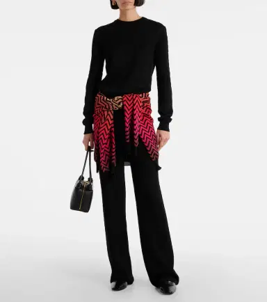 Missoni High-rise cotton-blend wide-leg pants | Thumbnail 5