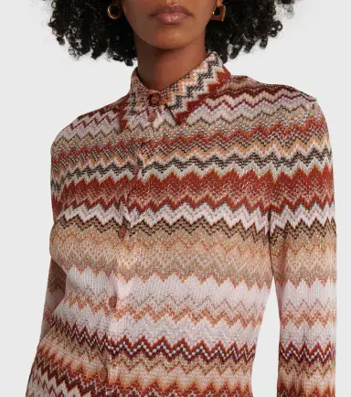 Missoni Zigzag lamé shirt | Thumbnail 3