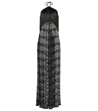 Missoni Zigzag fringed lamé jumpsuit | Thumbnail 1