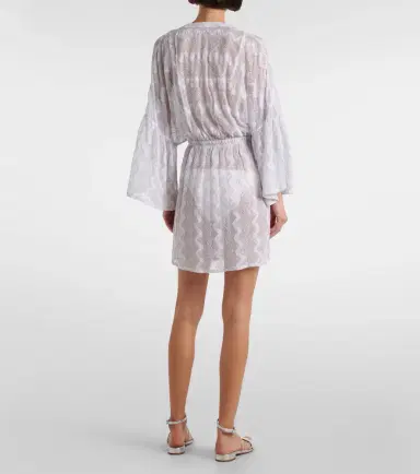 Missoni Zigzag lamé beach dress | Thumbnail 4