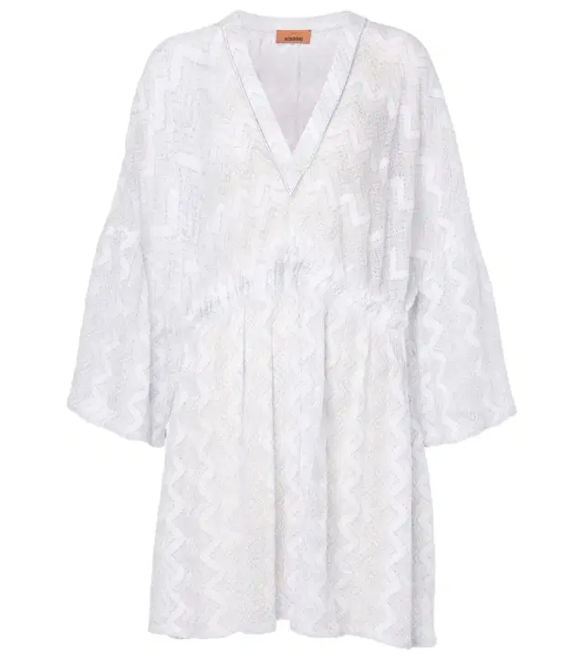 Missoni Zigzag lamé beach dress