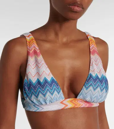 Missoni Zigzag lamé bikini | Thumbnail 2 Missoni Zigzag lamé bikini | Thumbnail 2