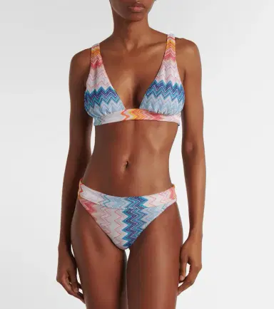Missoni Zigzag lamé bikini | Thumbnail 3 Missoni Zigzag lamé bikini | Thumbnail 3