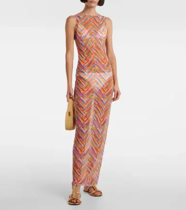 Missoni Zigzag beach dress | Thumbnail 3