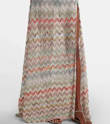 Missoni Zigzag metallic maxi skirt | Thumbnail 3 Missoni Zigzag metallic maxi skirt | Thumbnail 3