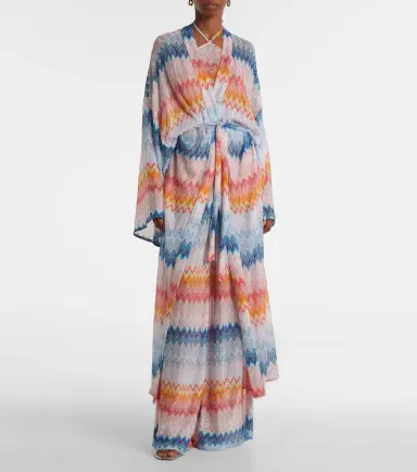 Missoni Zigzag lamé beach cover-up | Thumbnail 3