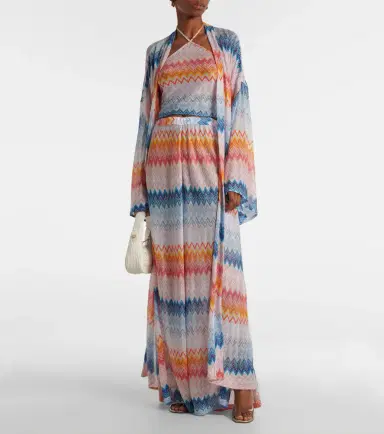 Missoni Zigzag lamé beach cover-up | Thumbnail 4