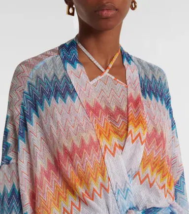 Missoni Zigzag lamé beach cover-up | Thumbnail 5