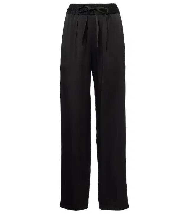 Isabel Marant Kendry satin wide-leg pants