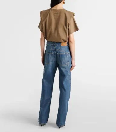 Isabel Marant Betiane wide-leg jeans | Thumbnail 4