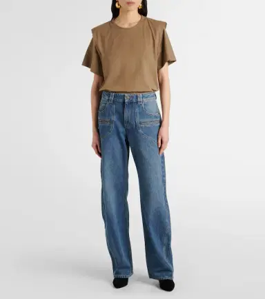 Isabel Marant Betiane wide-leg jeans | Thumbnail 7