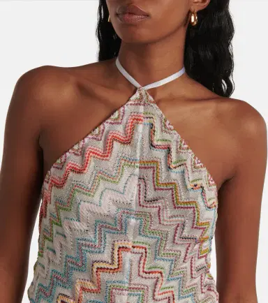 Missoni Zigzag crochet romper | Thumbnail 4