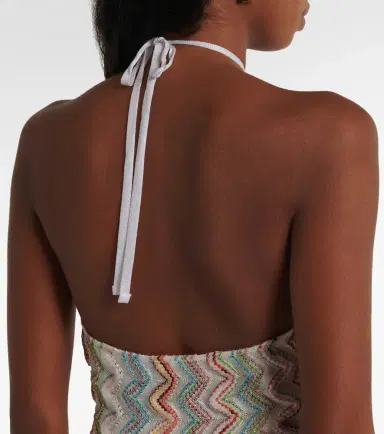Missoni Zigzag crochet romper | Thumbnail 5