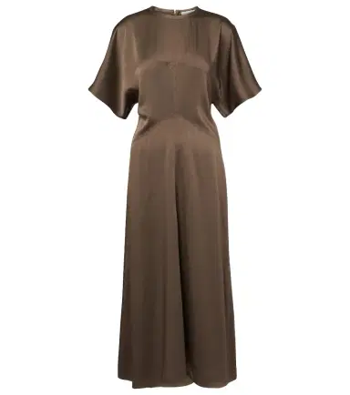 Isabel Marant Keany satin midi dress | Thumbnail 1
