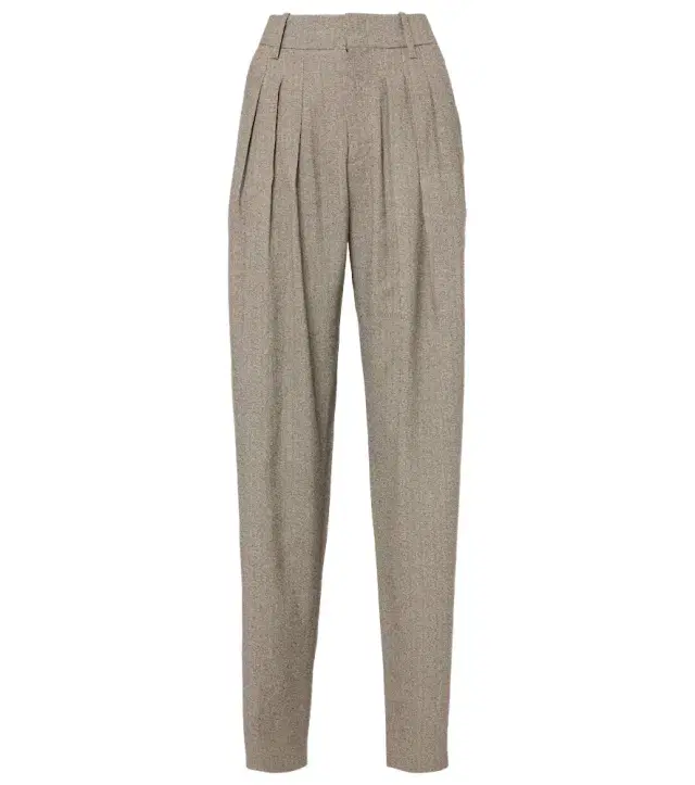 Isabel Marant Iwena cotton-blend tapered pants