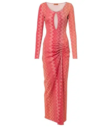 Missoni Chevron lamé midi dress | Thumbnail 1