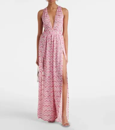 Missoni Zigzag halterneck jumpsuit | Thumbnail 2 Missoni Zigzag halterneck jumpsuit | Thumbnail 2