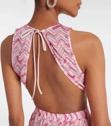 Missoni Zigzag halterneck jumpsuit | Thumbnail 6 Missoni Zigzag halterneck jumpsuit | Thumbnail 6