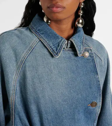 Isabel Marant Brekka denim coat | Thumbnail 3