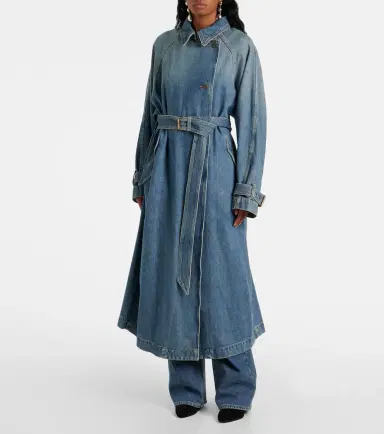 Isabel Marant Brekka denim coat | Thumbnail 5
