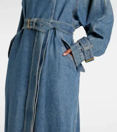 Isabel Marant Brekka denim coat | Thumbnail 7