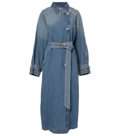 Isabel Marant Brekka denim coat | Thumbnail 1