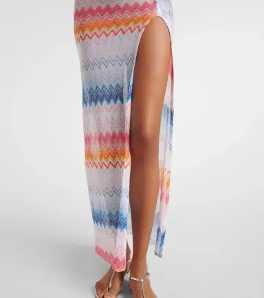 Missoni Zigzag lamé beach dress | Thumbnail 2