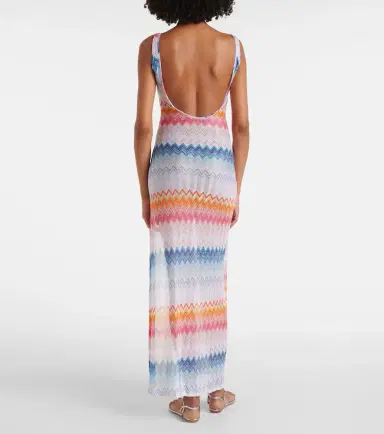 Missoni Zigzag lamé beach dress | Thumbnail 3