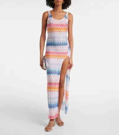 Missoni Zigzag lamé beach dress | Thumbnail 5