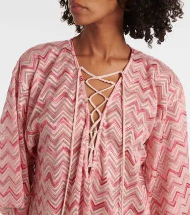Missoni Chevron lamé kaftan | Thumbnail 4 Missoni Chevron lamé kaftan | Thumbnail 4
