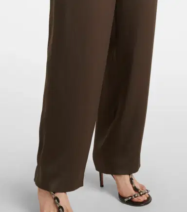 Isabel Marant Kendry satin wide-leg pants | Thumbnail 3