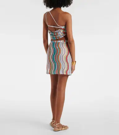 Missoni Printed lamé miniskirt | Thumbnail 4