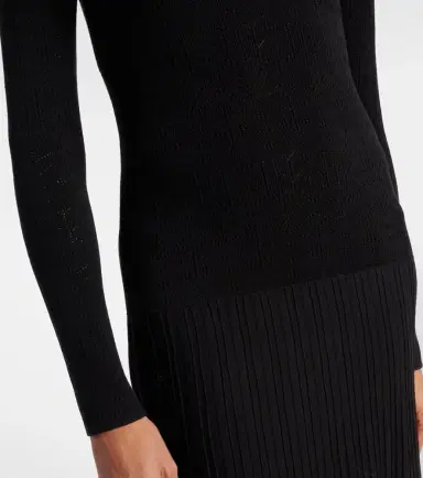 Isabel Marant Gisole pointelle turtleneck maxi dress | Thumbnail 5