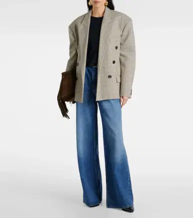 Isabel Marant Zaely cropped cotton jersey T-shirt | Thumbnail 2