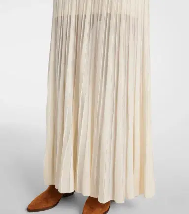 Isabel Marant Gisole pointelle turtleneck maxi dress | Thumbnail 5