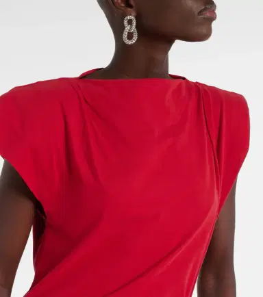 Isabel Marant Nadela cotton jersey maxi dress | Thumbnail 4