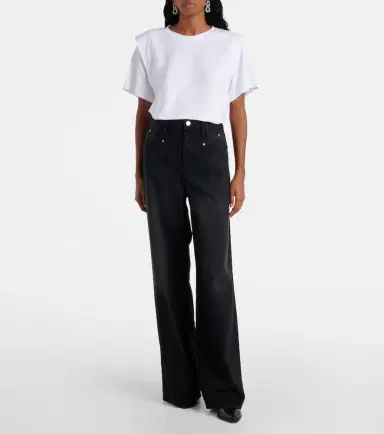 Isabel Marant Lemony wide-leg jeans | Thumbnail 6