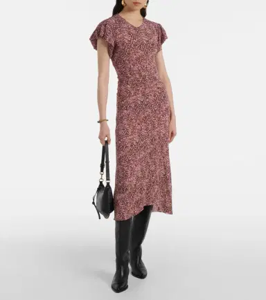 Isabel Marant Terena printed midi dress | Thumbnail 4
