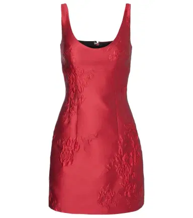 Emilia Wickstead Einna jacquard minidress | Thumbnail 1
